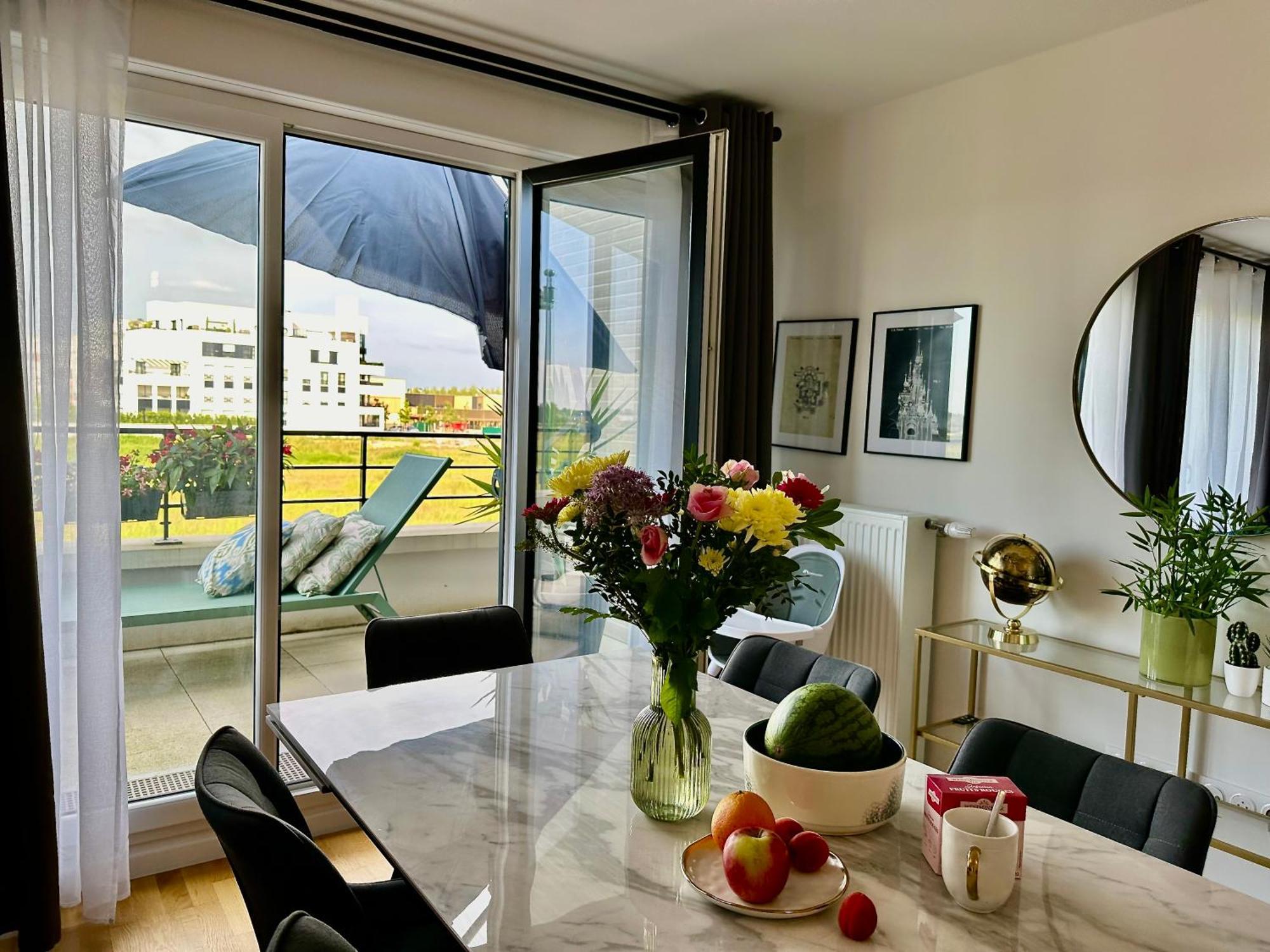 Appt 6 Personnes - Vue Sur Le Parc Disneyland-Paris - Parking Prive Chessy  Εξωτερικό φωτογραφία